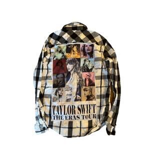 Taylor Swift Eras Tour XS Hollister Flannel Shirt